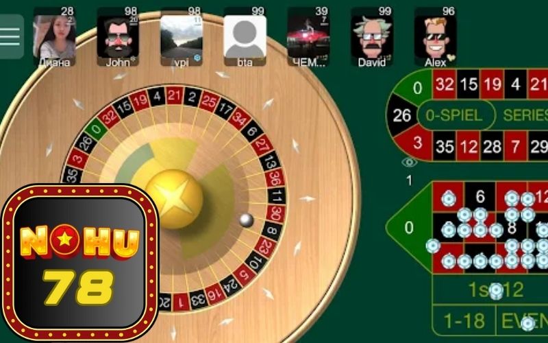 Roulette Online Trên Điện Thoại tại nohu78